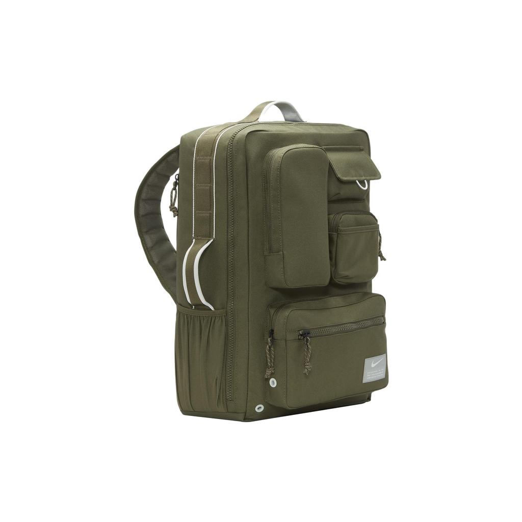Nike Fabric Backpack Regular Unisex Khaki Green / Mica Green (Unisex) Backpacks CK2656 325