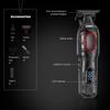 Hair Salon Electric Hair Clipper New High-quality LCD Digital Display Metal Body Dedicated Men's Oil Hair Clipper Brushless Motor Long Life