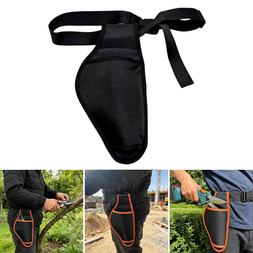 Scissors Garden Tool Bag Pocket Cover Belt Pouch Storage Holder for Farm Men Garage Husband