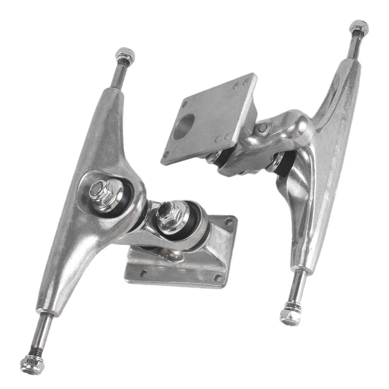 Ac29-Double Floor Longboard Trucks 1Pair 6.25Inch Skateboard Bracket Rear Truck HR85A