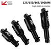 A5-RR1 Dual / Solo Air Rear Shock KS A5 RE double single air chamber pressure mountain rear shock absorber 125 150 165 190mm