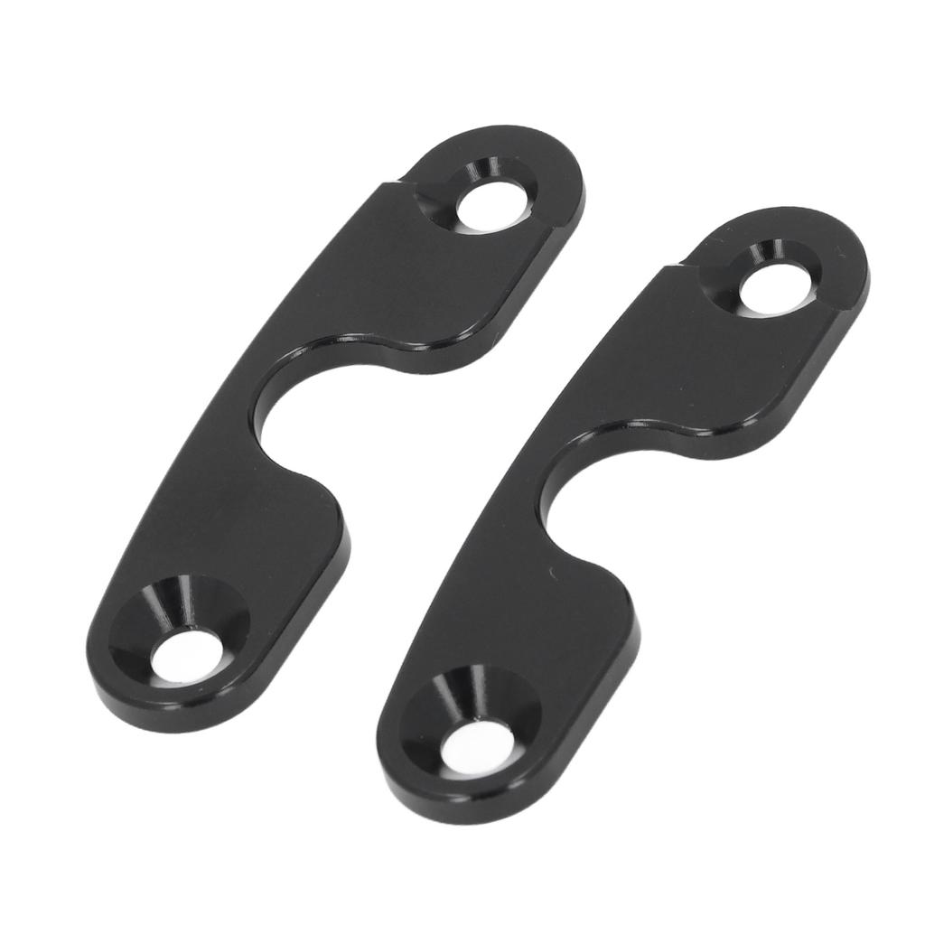 Verbessertes Sonnenblenden-Reparaturset Aluminiumlegierung Hochleistungs-Sonnenblenden-Befestigungsclips für JK 2018 für JL JLU 2018 2023