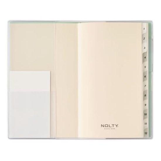 Nolty Planner 2027 Monthly Slim Mint 2626 (Starts November 2026)