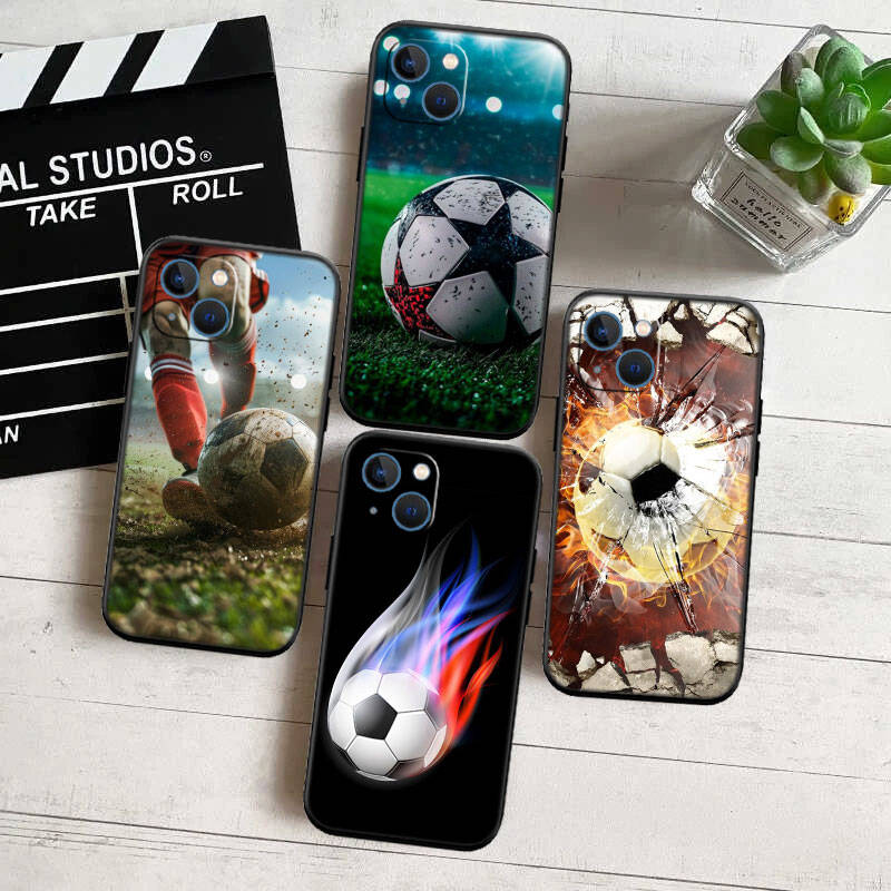 MH59 Football Soccer New Shell Phone Case for Xiaomi Poco F2 F3 M2 M3 M4 M5 M6 X2 X3 X4 X6 Pro NFC GT Plus