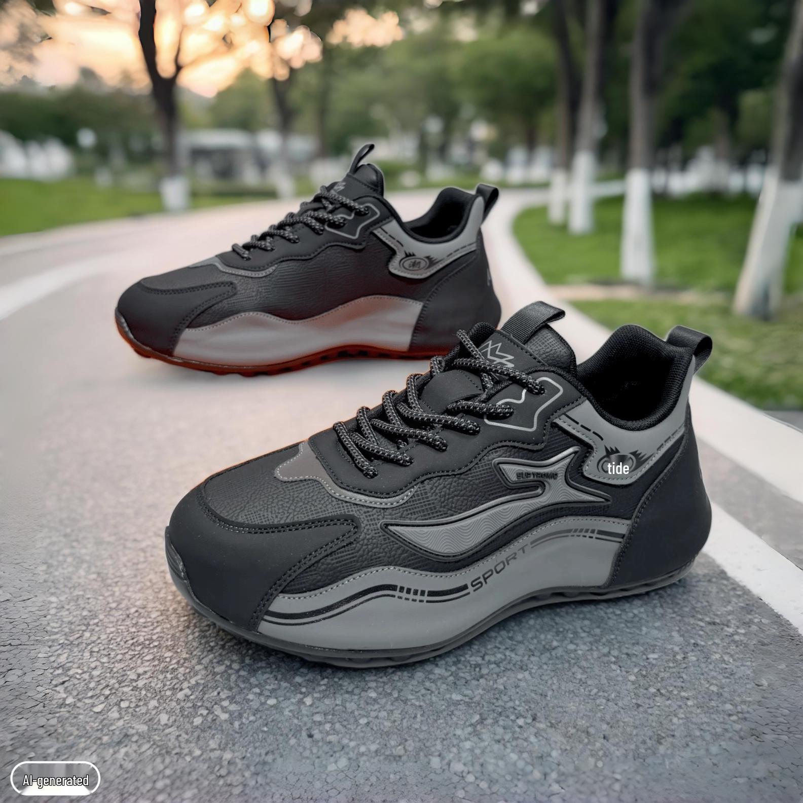 

Новый тренд Мужская обувь для хайкинга и повседневного спорта - Стиль вирусной интернет-знаменитости 43 чёрный