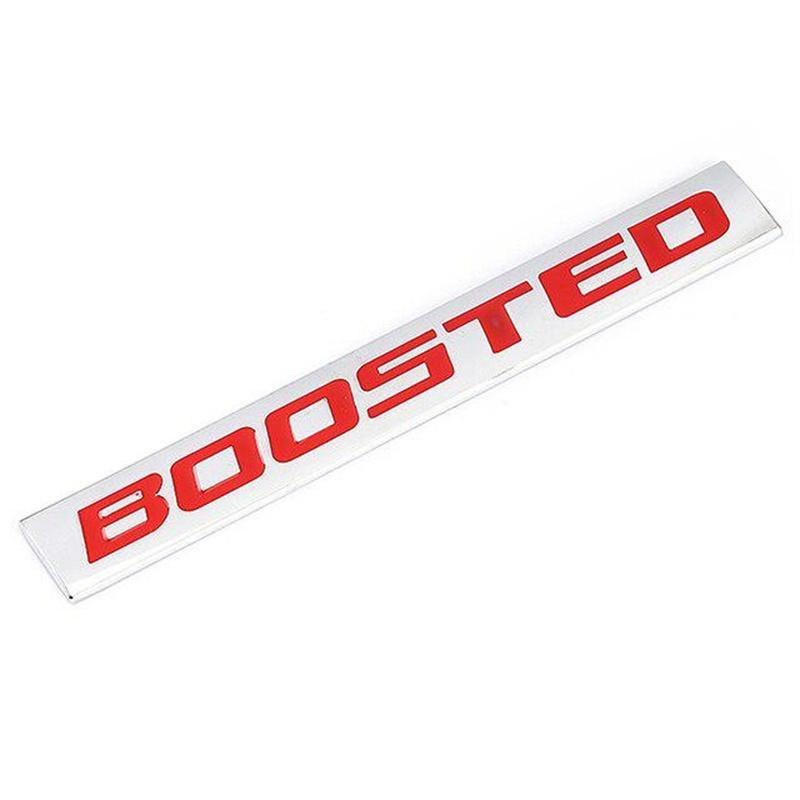 Car Sticker Rotary Super Duty Off Road Boosted Heavy Duty Nitrous Emblem Badge Rear Trunk 3D Car Decals