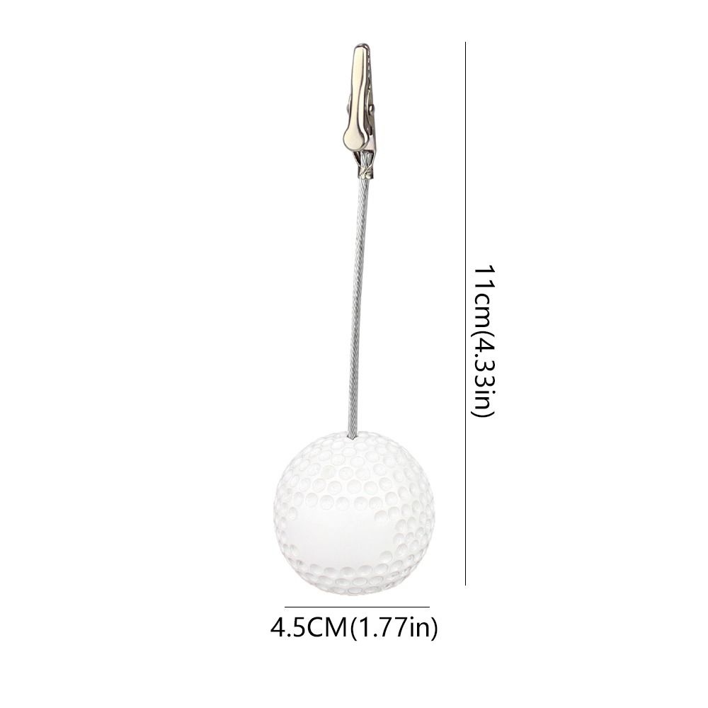 3pcs White Photo Clip Resin Memo Clamp Photo Holder Display Holder  Golf Event