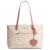 Valentinstag Limited Edition Station 35 Herz-Anhänger Tragetasche Damen Tragetaschen Sand-Gelb Pfingstrosen-Rosa CDB47-IMY6J