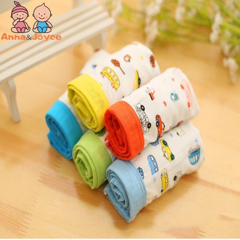 5pc Boys Modal Boxer Kids Underwear Boxers Cartton Soft Modal Baby Underpants