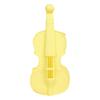 Cute Design Musical Note Cutouts Lightweight Silicone Pen Box Gift Music Lovers  Daily Storage