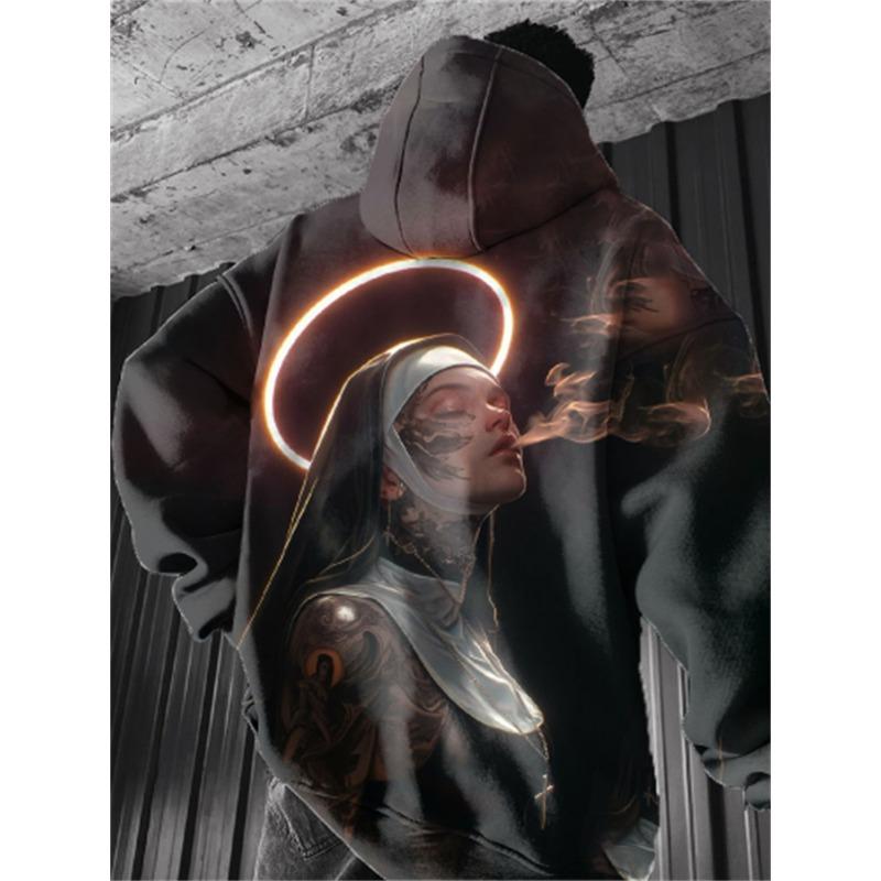 Hanorace Populare cu Animale de Desene Animate Imprimare 3D Bărbați/Femei Trening Hip hop Sweatshirt Mânecă Lungă Pulover Hanorac Bărbătesc