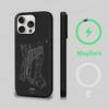 F1 Race Track Prints Phone Case Magnetic Case For IPhone 16 14 13 12 11 15 Pro Max Plus For Magsafe Wireless Charge Cover