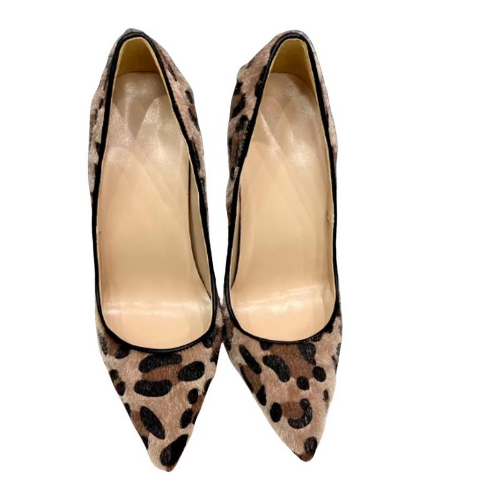 Fashion FHC 12cm New Design Women Pumps,Leopard High Heels, Office Lady Work Shoes,Slip On,Shallow Out,Pointed Toe,Size 33-45,Dropship