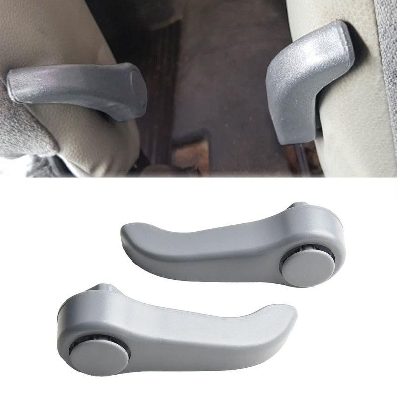 2x Car Seat Adjust Recline Handle Knob Lever Auto Accessories For Renault Clio All Series 1998-2008 2/3-4/5 Doors for Mk2 Twingo