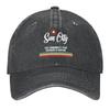 Sun City - The Community That Changed A Nation Baseball Cap Funny Hats Men's Big Size Hat Golf Hat Caps Male Women's
