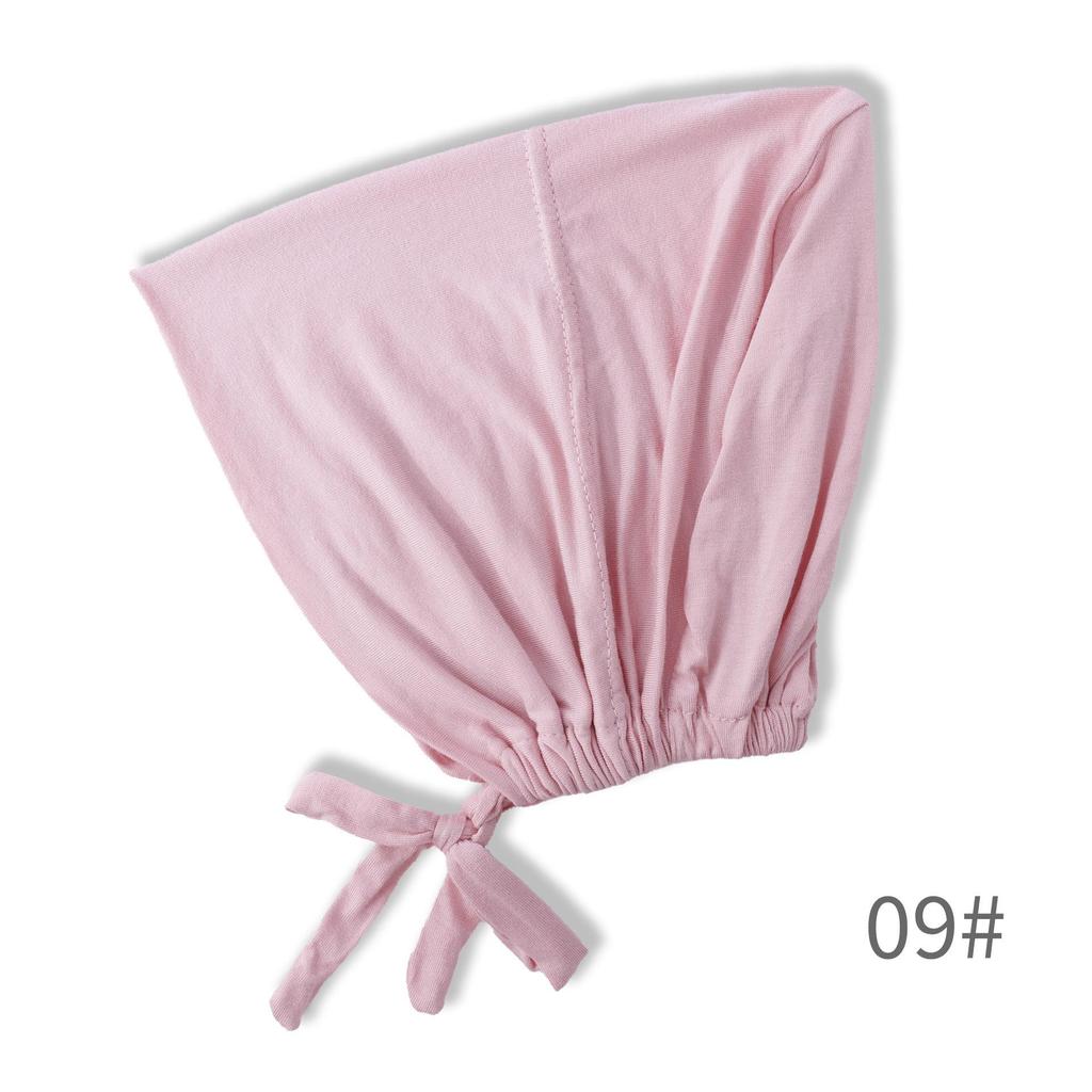 Premium Mercerized Cotton Adjustable Elastic Hair Cover Cap