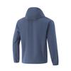 Li-Ning Comfortable Simple Versatile Hooded Zipper Solid Color Sports Jacket Men Jackets Moonlight-Blue AFDV675-10