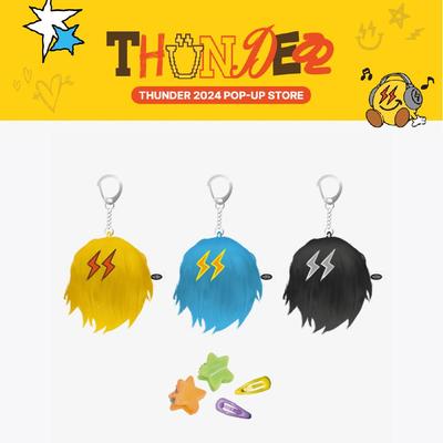 2024 THUNDER POP-UP Portachiavi Mini Bambola Capelli Lunghi ver.