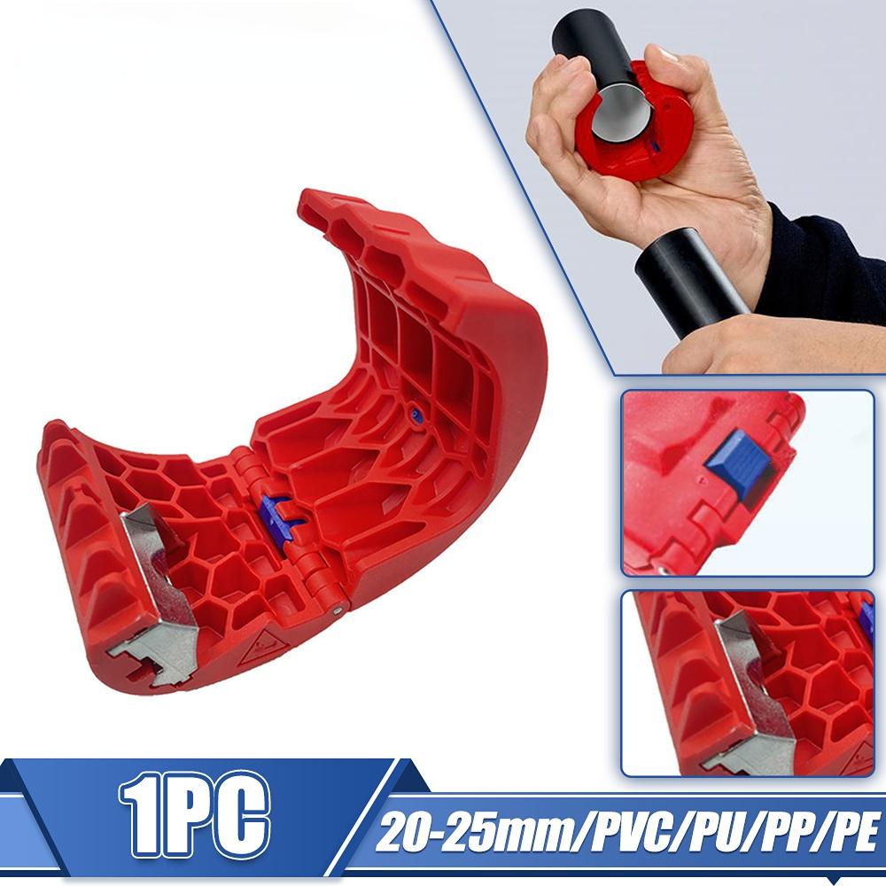 Portable Pipe Cutter Plastic Blades for Plastic 20-50mm Pipe Wire Cable Cutter Household PVC/PU/PP/PE Tube Cable Cutting Tools