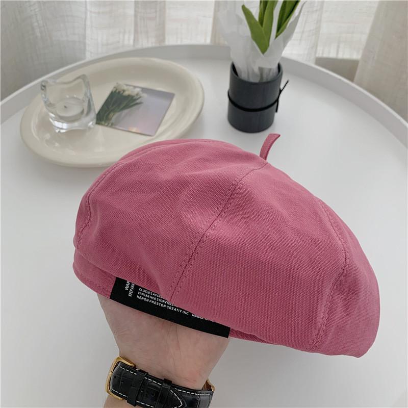 Breathable Beret Vintageinspired Womens Fashionable Cap In Multiple Colors