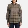 Timberland Plaid Outdoor Casual Breathable Long Sleeve Shirt Men Shirts Khaki A44G5-BK2