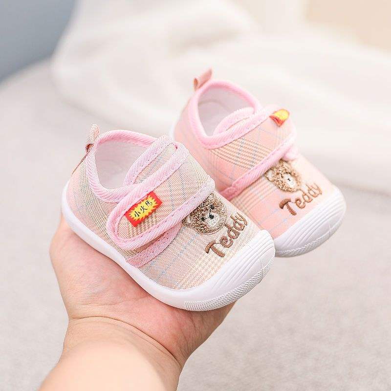 

Обувь для малышей осень новая детская обувь на мягкой подошве 0-1 - 2-летняя детская одинарная обувь дышащая, нескользящая и противоударная детская обувь Inner length 14.0cm 21 yards