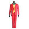 Neuer Joker Herren Film Arthur Fleck 4-teiliges Anzug-Set Clown Halloween Kostüm Cosplay