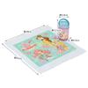 Skater Antibacterial Hand Towel Set with Case, Disney Princess Design 22, Made in Japan, 32 x 30.5 cm (OA5AG-A)