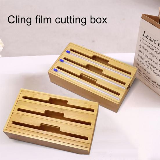 

Полезная пищевая обертка Дозатор Легкая очистка фольги Cling Film