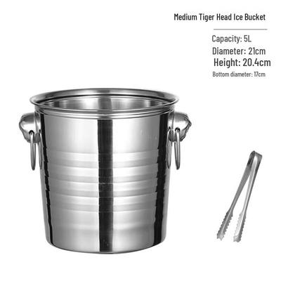 Tiger Head Ice Bucket