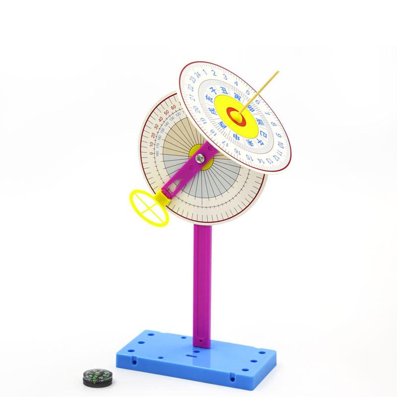 

Children Science Experiment Kit With Diy Sundial For Educational Physics Activities
