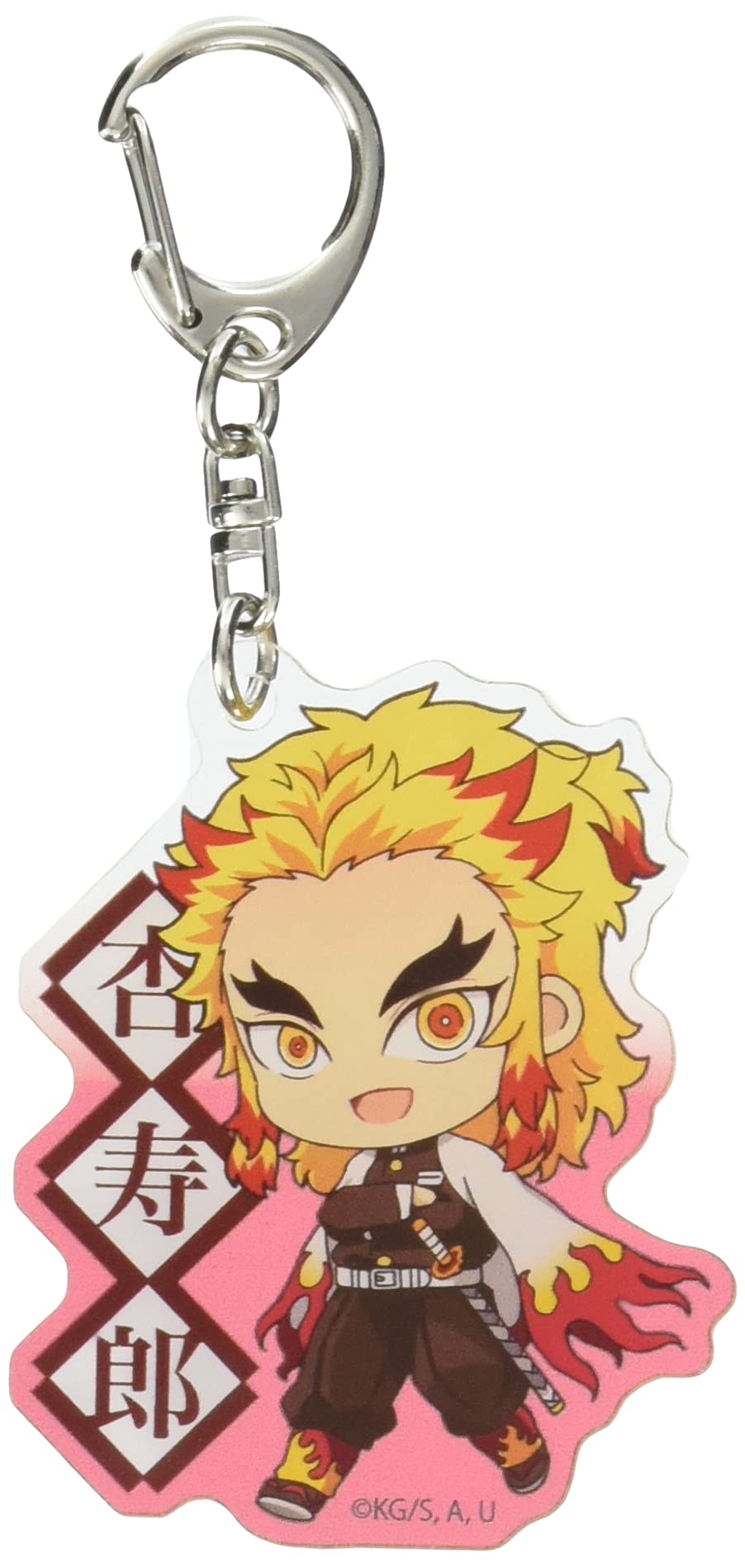 

Demon Kimetsu no Yaiba Rengoku Kyojuro Tekutoko Acrylic Keychain 3rd Edition Slayer