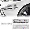 1Pcs Car Front Head Light Eyebrow 3D Sticker Decorator Engine Hood Sport Design For BMW M3 M5 320 325 E28 E30 E34 E36 E39 E46 E52 E53
