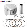 Motorcycle Accessories Cylinder Bore STD~+100 Size 73 73.25 73.50 73.75 74mm Piston Rings Full Kit For YAMAHA TTR250 4GY 99-06
