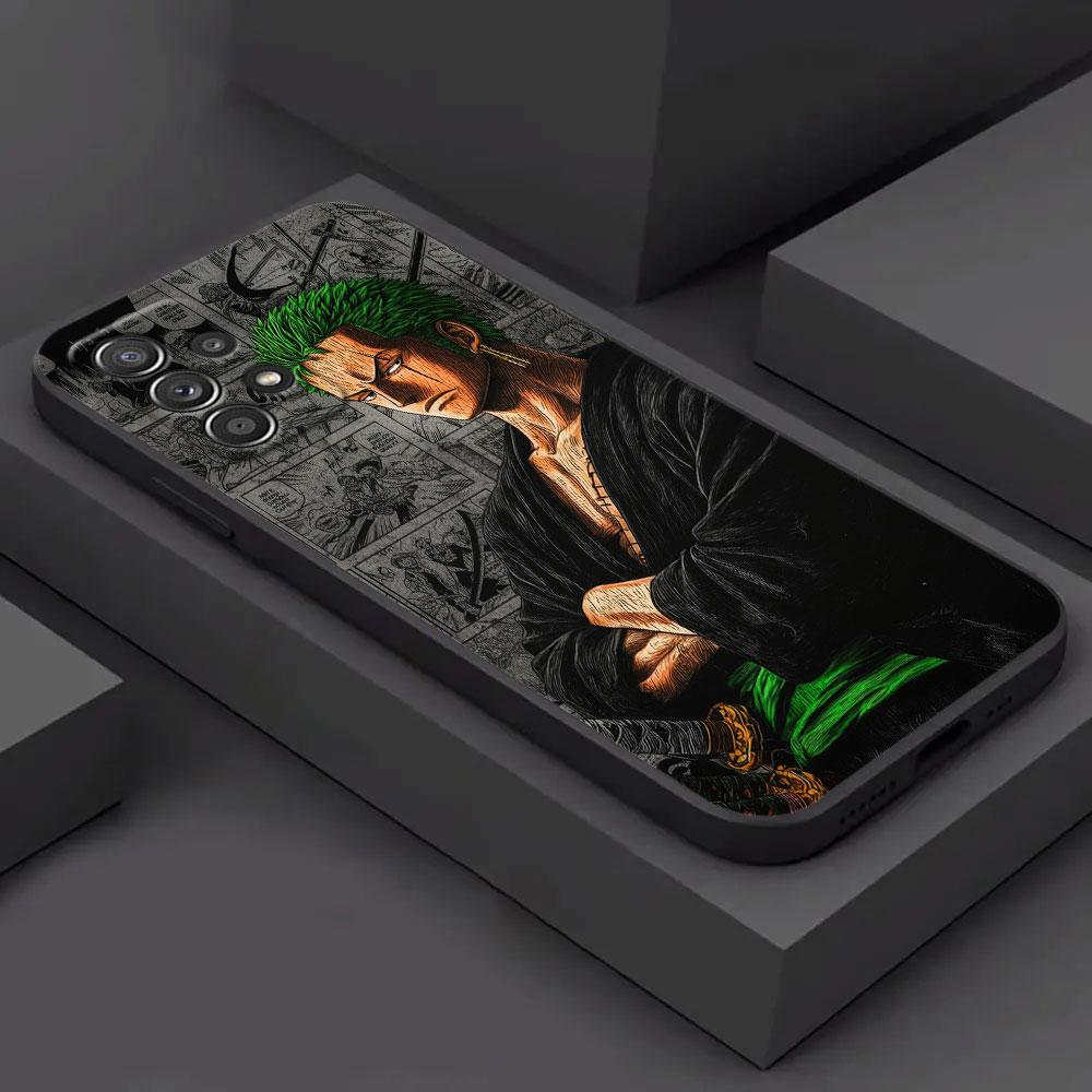 Ones Pieces Luffy Zoro Fashion Phone Cover For Samsung Galaxy A56 A57 5G A37 A55 A36 A26 A17 A07 A35 A34 A53 A54 A52 A73 72 Case