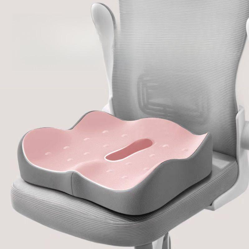 Memory Cotton Seat Cushions Tailbone Decompression Cushions Office Sedentary Artifacts Chairs Comfortable Waist Backrests