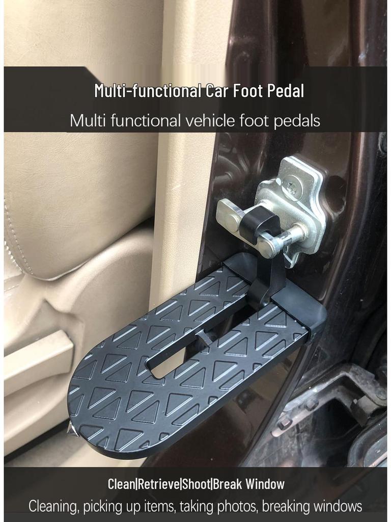 Aluminum Alloy Car Door and Roof Rack Foot Pedal for Car Modification