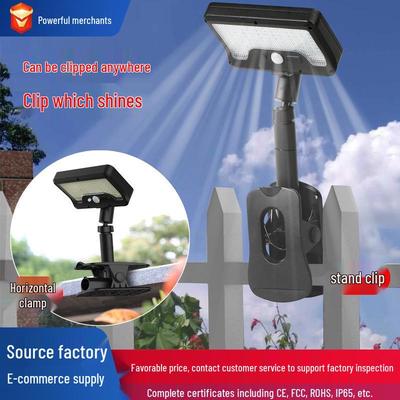 Solar-Clip-on Außenhof- & Villenwandleuchte für Park- und Rasenbeleuchtung