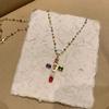 Beautiful Unique Necklace Beads Necklace Christian Jewelry Pendant Necklace Beads Texture Fashion Neck Jewelry for Woman