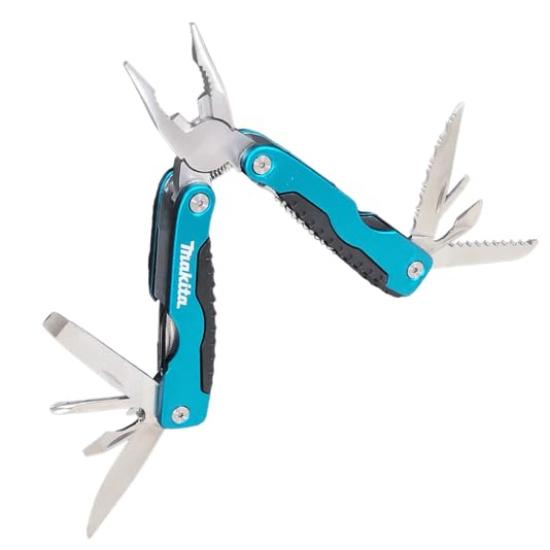 Makita Folding Stainless Knife PGC-120040 Multi-Tool, Multi-Function Pliers, Knife, Multi-Pliers, Steel, 10-Tool [Used]