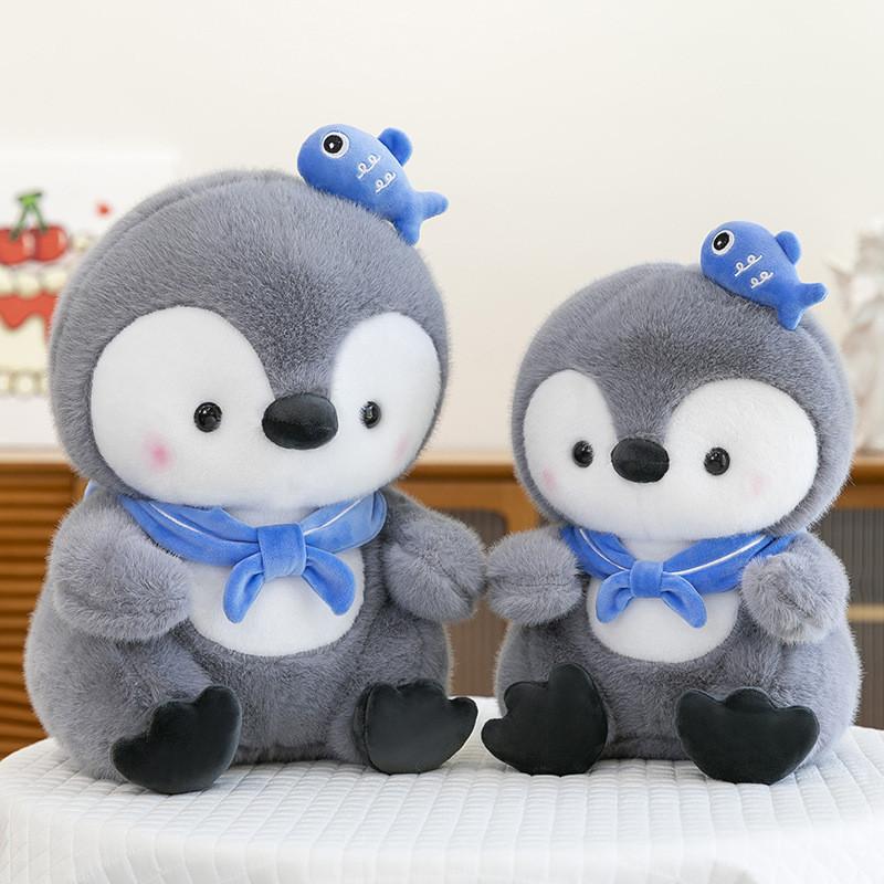 Schal Niedliches Cartoon-Pinguin-Stofftier Für Kinder Und Babys Spielzeug-Begleiter