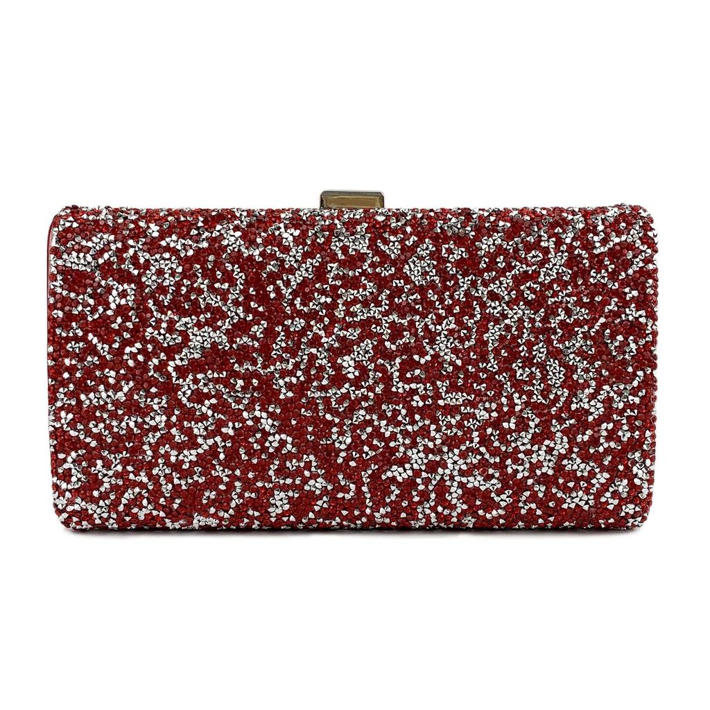 "Rhinestone Full Diamond Bridesmaid Crossbody Bag"