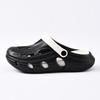 Thick-soled hole shoes men's summer non-slip beach outdoor cool slippers leaking shoes men's sandals