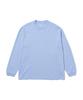 Organic Mercerized Long Sleeve Size M [Snow Peak] T-Shirt CS-26SU005 Long-sleeved T-shirt, Men's/Women's, Blue,
