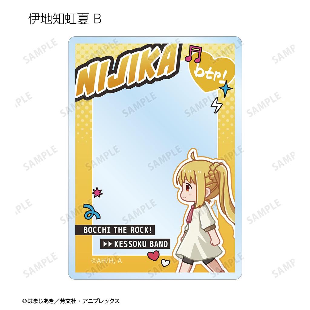 Anime "Bocchi the Rock!" Trading Chibi Toko Acrylic Cards Box of 8
