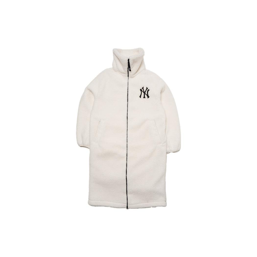 MLB New York Yankees Velvet Jackets Women s Ivory Moderate 3AJPF3416-50IVS L