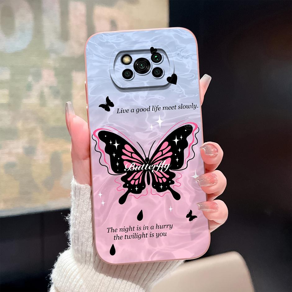 For Xiaomi Poco X3 Pro NFC GT Cases Cartoon Rabbit Lion Portable Anti-drop Lightweight Aesthetic Shell For Xiaomi PocoX3Pro Capa