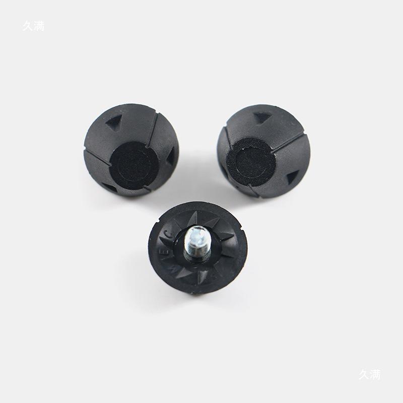 New Universal Transparent Football Cleats with Replaceable Rubber Studs, Available in 13mm and 16mm Lengths
