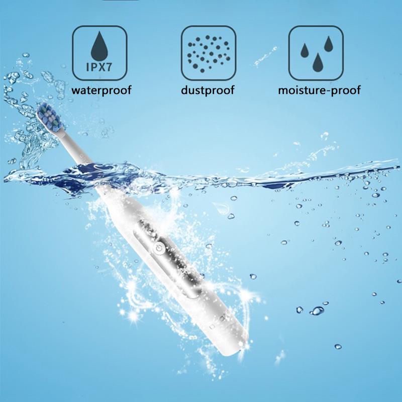 Rechargeable ToothBrushes Powerful Ultrasonic Sonic Electric Toothbrush USB Charge Washable Electronic Whitening Teeth Brush