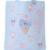 Sanrio Tote Bag Ice Sanrio Characters A4 Size Suitable for Ages 3 and Up 016926 (Dreamy Parlor)
